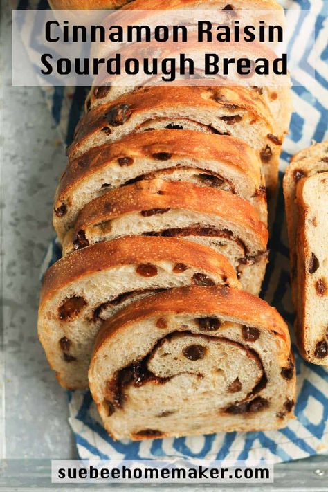 Sourdough Cinnamon Raisin Bread, Cinnamon Raisin Sourdough, Sourdough Cinnamon Raisin, Cinnamon Raisin Bread Recipe, Sourdough Bread Sandwiches, Sourdough Starter Discard Recipe, Sourdough Sandwich, Cinnamon Raisin Bread, Homemade Sourdough Bread