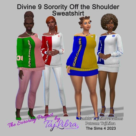 Divine 9, Sigma Gamma Rho, Sorority And Fraternity, Sims 4 Cc Finds, Sims 4 Custom Content, Custom Content, Fraternity, Sorority, Sims 4