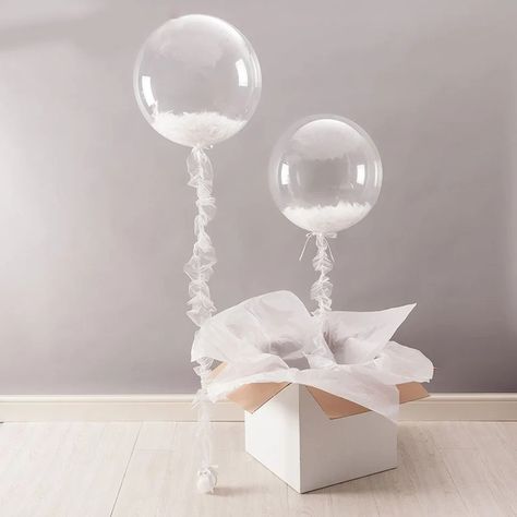 Large Number Balloons, Wedding Room Decorations, Transparent Balloons, Led Balloons, Small Balloons, Balloon Lights, Clear Balloons, Bubble Balloons, Light Wave