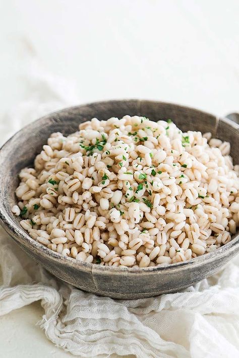 Follow these simple instructions for how to cook barley perfectly every time for a delicious grain to use in cereals, soups, or stews. How To Cook Barley, Favorite Dinner, Pearl Barley, Dinner This Week, How To Cook, Barley, Stew, Soups, Slow Cooker