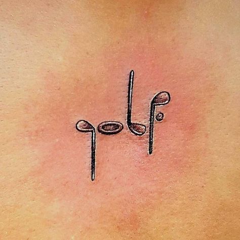 golf tattoo • Instagram Golf Tattoos For Men, Golf Tattoo For Women, Grandfather Memorial Tattoos, Golf Tattoo, Tattoo Instagram, Memorial Tattoo, Tattoos For Women, Tatting, Tattoo Ideas