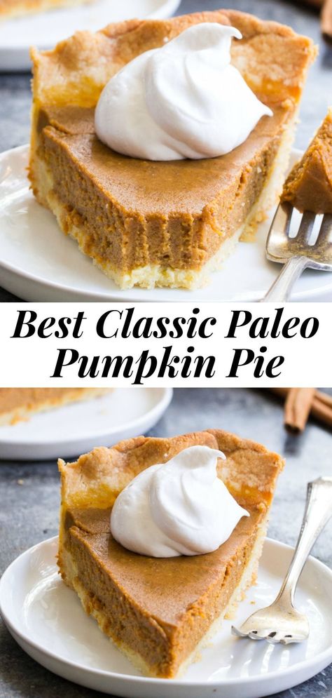 Gluten Free Custard Pie, Gluten Free Dairy Free Pumpkin Pie, Pumpkin Pie Gluten Free, Pumpkin Pie With Coconut Cream, Dairy And Gluten Free Pumpkin Pie, Coconut Cream Pumpkin Pie, Pumpkin Pie Healthy, Pumpkin Pie Dairy Free, Paleo Pumpkin Pie Recipe