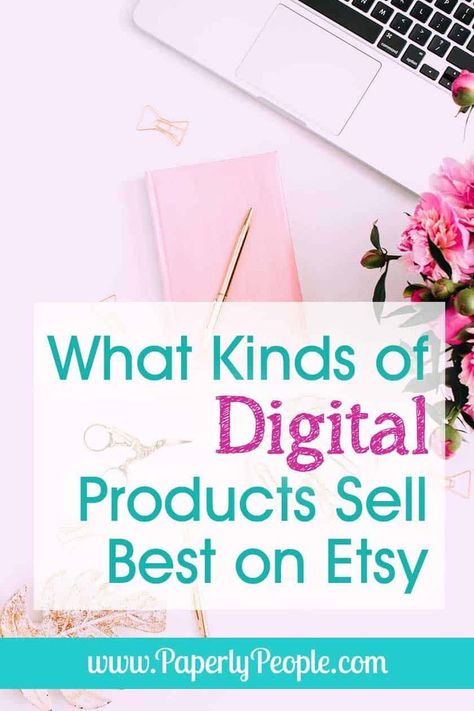 Looking to sell on Etsy? Here are the kinds of digital products and printables that are popular on Etsy. Tips and ideas for how to make products that people will love and buy! #etsyseller #digitalprintables Popular Printables On Etsy, Popular Digital Products, Digital Marketing Logo, Planning School, Starting An Etsy Business, Digital Products To Sell, Etsy Tips, Email Blast, Etsy Promotion