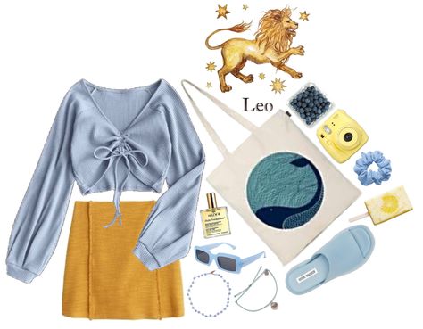 Leo birthday Outfit | ShopLook Leo Sun Aesthetic Outfit, Leo Style Outfits, Leo Zodiac Inspired Outfits, Leo Fashion Zodiac Style, Leo Outfits, Leo Birthday, Clothes Aesthetic, Outfit Shoplook, Inspired Outfits