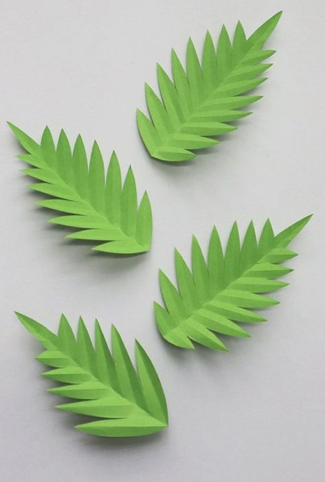 Easy Paper Leaves, Leaves Making With Paper, Leaf Origami Paper Leaves, How To Make A Leaf Out Of Paper, Origami Leaves Easy, How To Make Leaf Paper, Leaf Making With Paper, Paper Leaves Diy Tutorials, How To Make Leaves