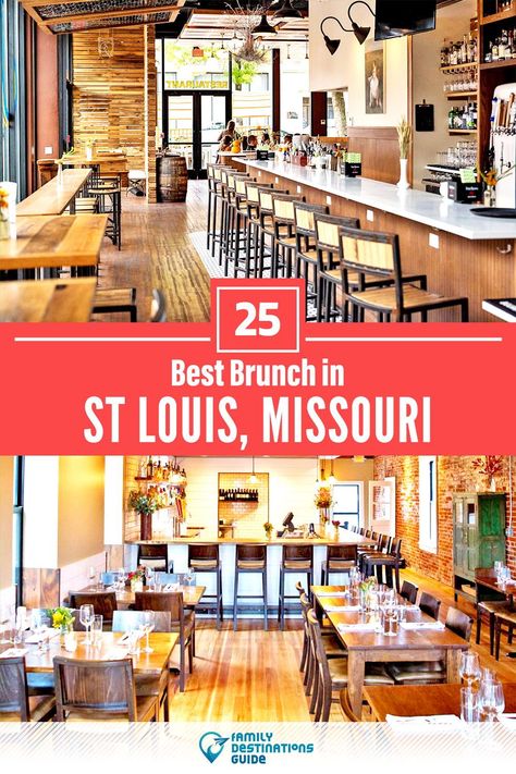 Best Restaurants In St Louis, Where To Eat In St Louis, Places To Eat In St Louis, Manifesting Travel, St Louis Food, Midwest Travel Destinations, Brunch Burger, City Ideas, Brunch Places