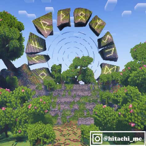 Minecraft Astrology Builds, Minecraft Hologram Build, Megabase Ideas Minecraft, Minecraft Slime Build, Minecraft Floating Island Ideas, Minecraft Megabase Ideas, Mega Builds Minecraft, Minecraft Space Build, Megabase Minecraft