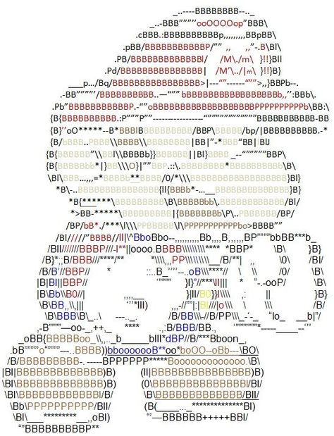 ASCII-Art                                                                                                                                                                                 Mais Christmas Clipart Free, Typewriter Art, Art Text, Ascii Art, Office Life, Cheap Posters, My Bad, Dark Art Drawings, Text Pictures