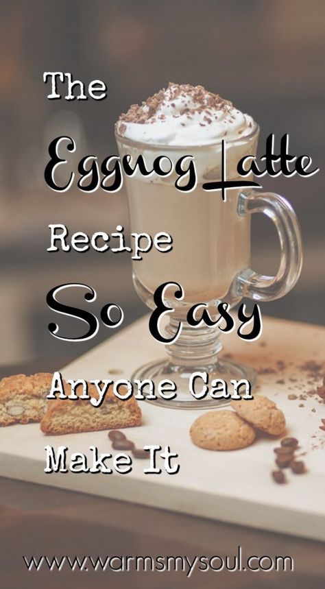 Egg Nog Latte, Cappuccino Recipes, Eggnog Latte Recipe, Canyon Coffee, Eggnog Coffee, Coffee Recipes Hot, Fancy Coffee Drinks, Cappuccino Recipe, Eggnog Latte