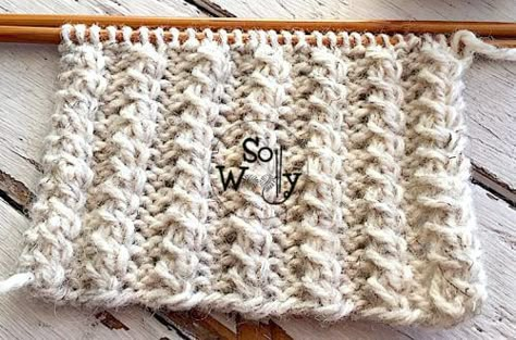 How to knit the Sand stitch pattern: Super easy and it doesn’t curl -So Woolly | So Woolly Mock Cable Knitting Pattern, Mock Cable Stitch, Rib Stitch Knitting, Knitted Washcloth Patterns, Knitted Washcloths, Ladies Cardigan, Knitting Tutorials, Beginner Knitting Patterns, Knit Dishcloth