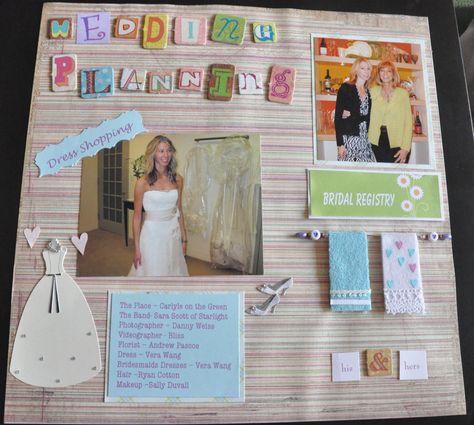 Wedding Planning - Scrapbook.com Wedding Scrapbook Ideas From Bridesmaids, Wedding Planning Scrapbook Ideas, Wedding Planning Scrapbook, Bridal Scrapbook From Bridesmaids, Bridal Scrapbook, Wedding Scrapbook Ideas, Bride Scrapbook, Beach Wedding Planning, Wedding Planning Organizer