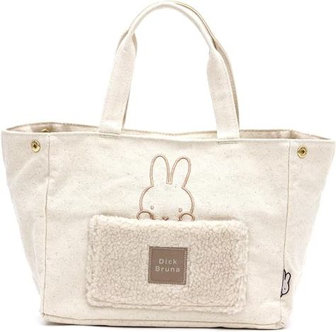 ✿𝑀𝐼𝐹𝐹𝒴 𝑀𝒾𝓃𝒾 𝒯𝑜𝓉𝑒 𝐵𝒶𝑔 ✿✿The perfect items that all the Pinterest IT people out there are searching for.These are selling out pretty fast. don't miss out. Link provided Miffy Bag, Japan Store, College Fits, Cute Tote Bags, Recycled Yarn, Mini Tote Bag, Kids Luggage, Mini Tote, Cute Bags