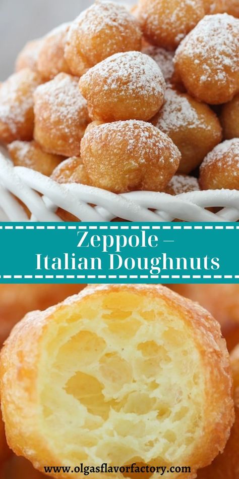 Sourdough Zeppole, Light Fluffy Doughnut Recipe, Gluten Free Zeppole, Zepolle Italian, Italian Doughnuts Recipe, Zeppoli Recipe Italian, Italian Donuts Recipe, Easy Zeppole Recipe, Easy Italian Desserts