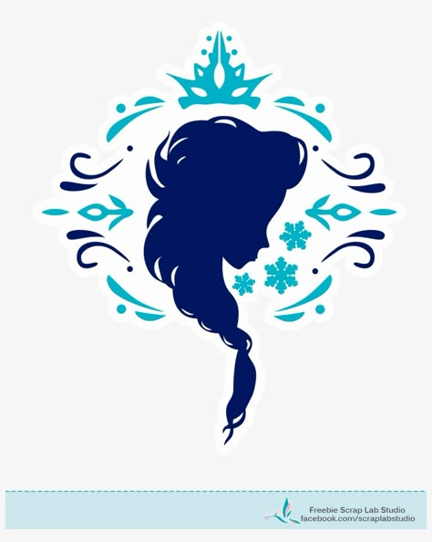 Elsa Silhouette, Elsa Design, Frozen Silhouette, Frozen Svg, Frozen Jr, Disney Silhouette Art, Silhouette Disney, Deco Disney, 3d Templates