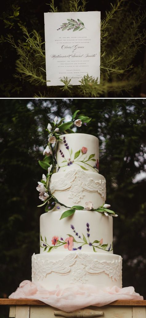 Enchanted Garden Wedding Cake - A Lavender Fairytale Wedding at Legacy Stable and Events - A PRINCESS INSPIRED BLOG #secretgardenweddingcake #secretgardenweddingideas #gardenweddingcake #gardenweddingideas #lavenderweddinginspiration #enchantedgardenweddingcake #lavenderwedding Lavender Wedding Cakes, Wedding Cakes Lavender, Cakes Lavender, Princess Wedding Cakes, Lavender Wedding Cake, Fairytale Garden, Garden Wedding Cake, Wedding Cake Prices, Enchanted Garden Wedding