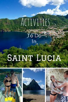 #Travel #SaintLucia #Caribbean #Activities St Lucia Honeymoon, St Lucia Vacation, St Lucia Travel, Bahamas Vacation, Beach Destinations, Best Honeymoon Destinations, Chasing Waterfalls, Central America Travel, American Continent