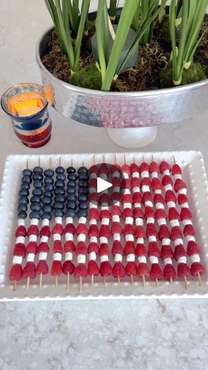 10K views · 445 reactions | Flag fruit 🇺🇸🍓🫐! Perfect for your next Patriotic Party! ❤️🤍💙 Walking out the door with it now for our neighborhood picnic.  Happy Memorial Day!!!
.
.
.
.
#memorialday #memorialdayweekend
#4thofjuly #4th #diy #love #instagood #redwhiteandblue #dessert #homemade #homemadedessert #treats #holiday #diyfood #crafty #satisfying #americanflag #flagdiy #fourthofjuly #explore #explorepage #partyfood #viral #flag #postmalone #morganwallen #ihadsomehelp | Jennifer Jones | Post Malone · I Had Some Help Flag Fruit Tray, American Flag Party, Walking Out The Door, Dessert Homemade, Flag Diy, Jennifer Jones, Walking Out, Patriotic Party, 10k Views