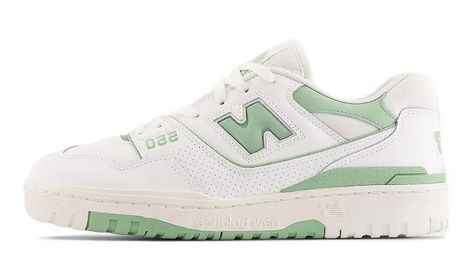 550 New Balance, Mint Green Shoes, Green New Balance, New Balance 550 White, Green Jordans, Zapatillas New Balance, New Balance White, Retro Basketball Shoes, Off White Shoes