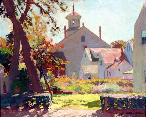 Hensche-1834.Pa04 | Provincetown Art Association and Museum Cape Cod Painting, Great Paintings, Paintings I Love, Plein Air Paintings, Light Painting, Abstract Landscape, Oil Paintings, American Art, Painting Inspiration