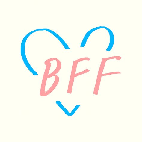 BFF doodle typography on a beige background vector | free image by rawpixel.com / NingZk V. Bff Doodles, Bff Logo, Doodle Typography, Friend Letters, Friendship Illustration, Bff Heart, Best Friend Letters, Good Morning Sun, Sun Morning