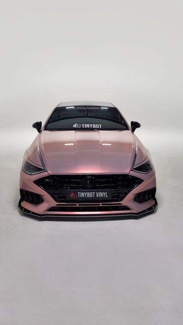 Pink Wrapped Car, Car Wrap, Incheon, Car Interior, Dream Cars, Vision Board, Vinyl, Cars, Pink