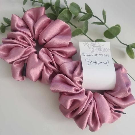 Dusty Rose Bridesmaid Scrunchies Proposal Bridesmaid Scrunchie Pack to Have and to Hold Scrunchie Hair Ties for Asking Bridesmaid Gifts - Etsy Bridesmaid Scrunchie, Dusty Rose Bridesmaid, Rose Bridesmaid, Bridesmaid Proposals, To Have And To Hold, Asking Bridesmaids, Scrunchie Hair, Etsy Bridesmaid Gifts, Bridesmaid Proposal