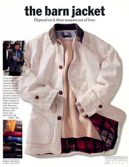 Cliient: J. Crew Photo: Tom Contrino 90s Jcrew Ads, Old J Crew Catalog, J Crew Catalog 1990, Old Jcrew Catalogs, J Crew 90s Catalogue, Vintage J Crew Ads, J. Crew, Jcrew Catalog 90s, Vintage J Crew Catalog