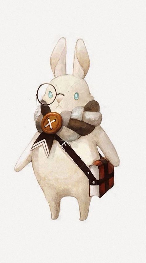 Bunny Rabbit wearing a scarf & carrying a book art Bunny Illustration Cute, Lapin Illustration, Bunny Character Design, Cute Bunny Character, Cute Bunny Illustration, Drawing Bunny, Bunny Character, Rabbit Character, Bunny Illustration