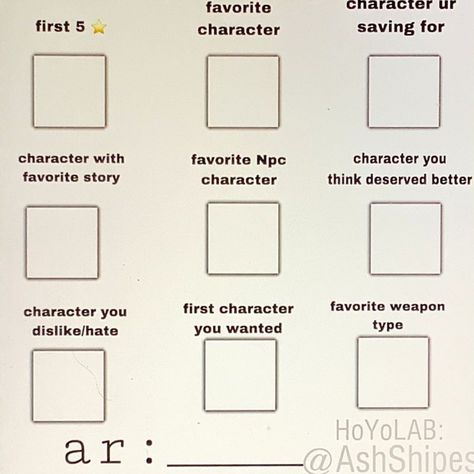 genshin check ig also follow me on hoyolab please seriously please (the watermark is my username) Genshin Template Game, Genshin Challenge Template, Genshin Ship Chart Template, Genshin Impact Template, Genshin Oc Template, Genshin Template, Dice Template, Genshin Oc, Oc Template