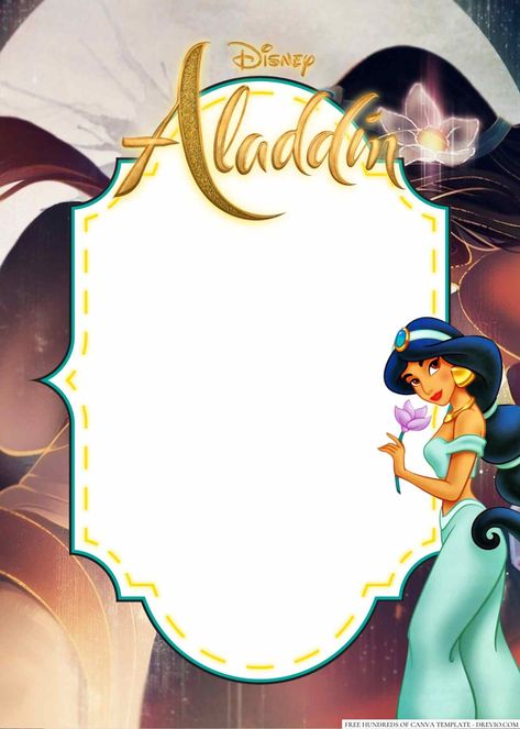 Awesome 20+ Jasmine Canva Birthday invitation Templates Make your child's birthday a magical one with Jasmine Aladdin birthday invitations! Featuring the beautiful Princess Jasmine and her beloved Aladdin, these invitations are sure to capture your child's... Jasmine Invitation, Aladdin Birthday Party, Princess Jasmine Birthday, Jasmine Birthday, Jasmine Aladdin, Diy Birthday Invitations, Colorful Drinks, Quiet Activities, Aladdin And Jasmine