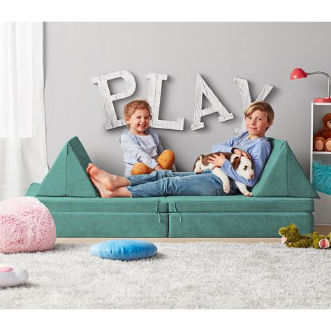 Member’s Mark Kids' Explorer Sofa, Assorted Colors - Sam's Club Explorer Sofa, Mark Kids, Deep Seated Sofa, Kids Couch, Kids Sofa, Kids Imagination, Playroom Furniture, Members Mark, Sams Club