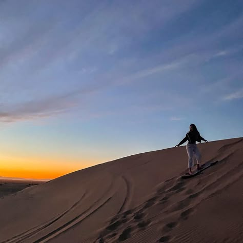 Sandboarding Aesthetic, Dune Surfing, Sand Dunes Aesthetic, Dunes Aesthetic, Sand Dunes Colorado, Glamis Sand Dunes, Sand Boarding, Utah Summer, Dubai Safari