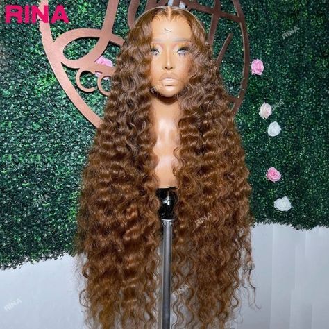 Just found this amazing item on AliExpress. Check it out! $65.51 54％ Off | Chocolate Brown Color Wear And Go Deep Wave 13x4 Glueless HD Lace Wigs 13x6 Transparent Lace Front Human Hair For Black Women Wig Hairstyles Water Wave, Brown Curly Lace Front Wig, Black Deep Wave Wig, Brown Water Wave Wig, Brown Curly Wig, Brown Water, Wig Colors, Wig Curly, Lace Front Human Hair Wigs