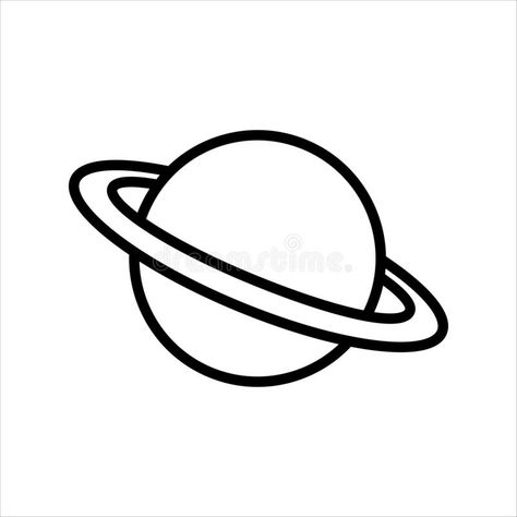 Planet Template, Space Icons, Saturn Planet, Baby Room Diy, Tattoo Templates, Shrink Art, Fake Tattoos, Background Illustration, Room Diy