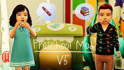 Kawaiistacie: Preschool Mod • Sims 4 Downloads Sims 4 Game Packs, Toddler Skills, Mods Sims 4, Sims 4 Traits, Sims 4 Cc Kids Clothing, Play Sims 4, Sims 4 Game Mods, Play Sims, Sims 4 Gameplay