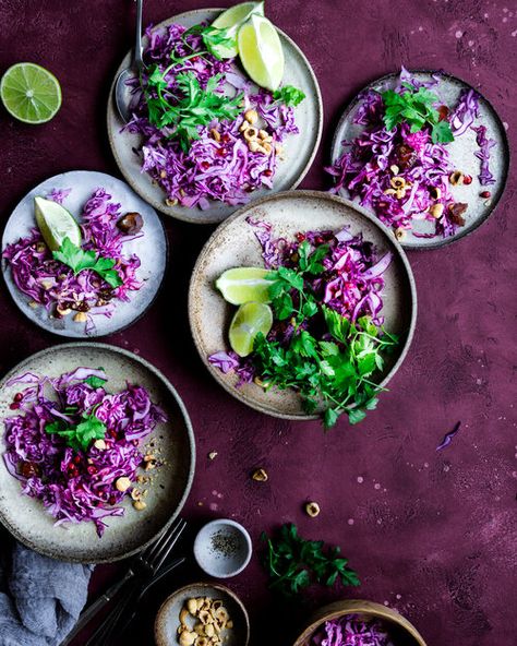 Kimberly Espinel, Dinner Photography, Vegan Food Photography, Professional Food Photography, Moody Food Photography, Vegan Pantry, Dark Food Photography, Purple Food, Photography Lightroom