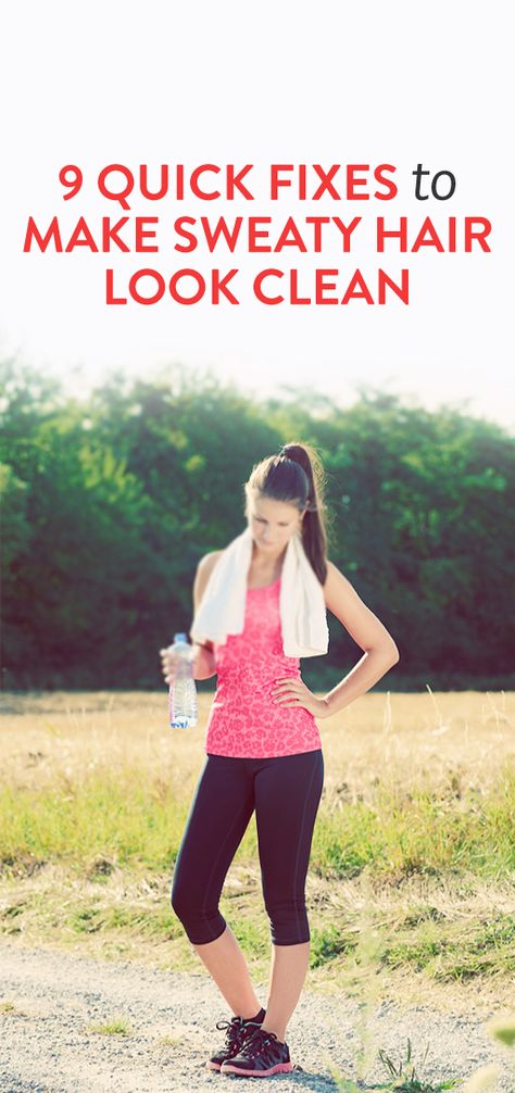 9 Quick Fixes to Make Sweaty Hair Look Clean Skincare Hacks, Quick Hair, Look Clean, Gym Hairstyles, Hair Fixing, Clip Hairstyles, French Beauty, Beautiful Hairstyles, Best Beauty Tips