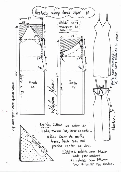 Patron For Dresses, Patron Dress, Long Dress Sewing, Dress Patron, Silk Dress Pattern, Slip Dress Pattern, Clothing Pattern Design, Long Dress Patterns, Dresses Pattern