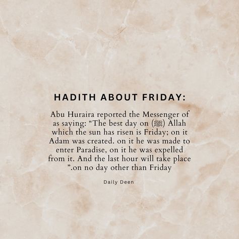 Friday Reminders- May Allah bless this Friday for us • • • #muslim #friday #jummah Friday Urdu Quotes, Friday Jummah, Quotes Friday Islam, Friday Islamic Quotes, Friday Quotes Islam, Friday Prayer, Friday Blessings, Today Is Friday, Blessed Friday