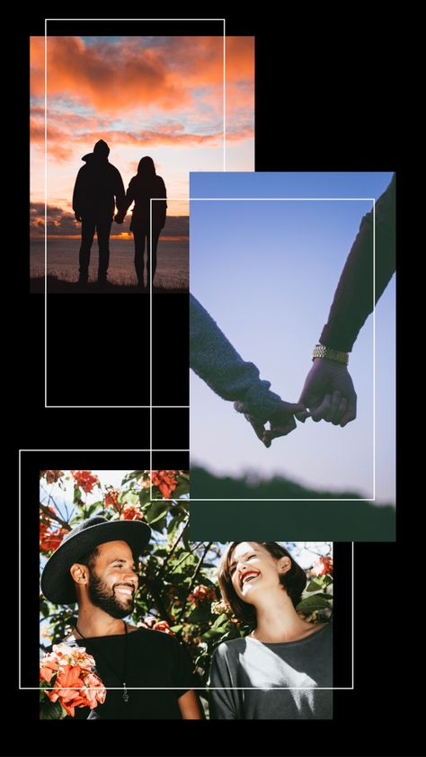 Couple Photo Insta Story Idea, Instagram Story Template For Couples, Multiple Photos On Instagram Story Ideas, Instagram Story Ideas For Collage, Multiple Photos On Instagram Story Template, Couple Photo Template Instagram, Instagram Story For Couples, Insta Story Ideas For Multiple Photos, Instagram Story Template Multiple Pics