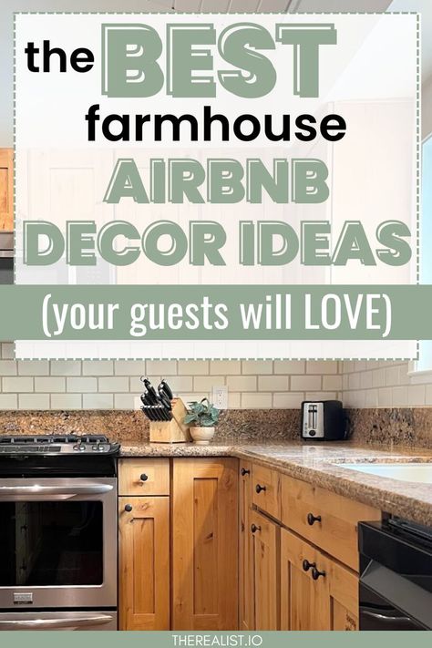 Don't Miss These Beautiful Airbnb Decor Room Ideas for Your Airbnb Air Bnb Ideas Decor Bedroom Farmhouse, Air Bnb Cottage Ideas, Farmhouse Airbnb Ideas, Farmhouse Airbnb Decor, Air Bnb Ideas Decor Living Room, Airbnb Plans, Small Airbnb Ideas, Unique Airbnb Ideas, Air Bnb Ideas Decor