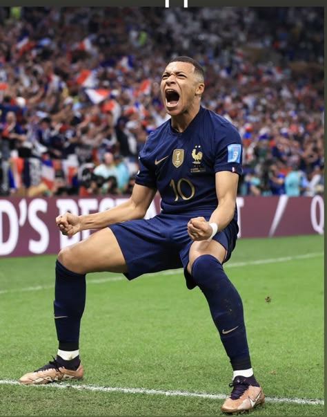 Mbappe Cold Photo, Mbappe Knee Slide, Kylian Mbappe Celebration, Mbappe Celebration, Kylian Mbappe Real Madrid, Mbappe Real Madrid, Football Celebrations, Aesthetic Football, Angry Face