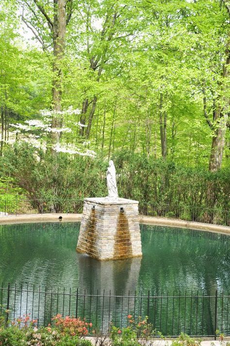 Grotto of Lourdes in Emmitsburg #Maryland Emmitsburg Maryland, St Marys, Frederick Md, Haunted Places, St Mary, Beautiful Place, Ravens, Best Memories, Maryland