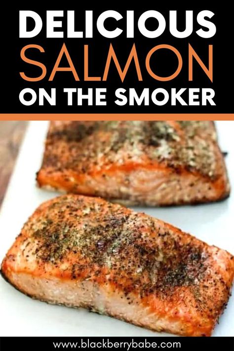 Grilled Smoked Salmon, Salmon In The Smoker Recipes, Smoked Salmon On Grill, Smoked Salmon In Smoker Recipes, Pellet Smoker Salmon Recipes, Simple Smoker Recipes, Smoked Salmon Seasoning, Salmon In Smoker Recipe, Salmon In Smoker