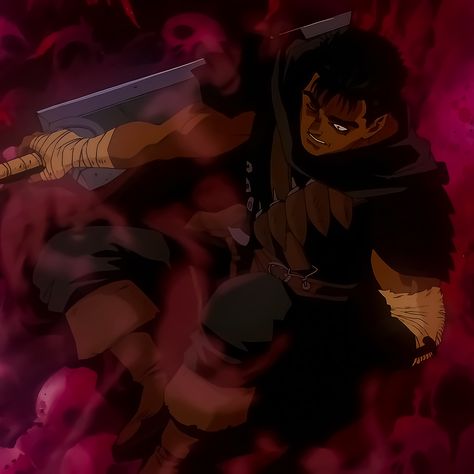 Guts Berserk Art, Berserk 1997, Berserk Art, Berserk Anime 1997, Guts Berserk, Berserk Anime, Animation Artwork, Japanese Manga Series, Good Manga