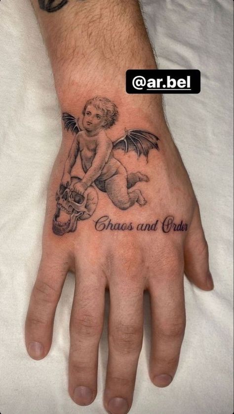 #follow #tattooideas #tattoos #blogging #blog #blogger Unique Rare Tattoos, One Deep Tattoo, Rafa Tattoo, Cupid Tattoo, Tatuagem Masculina Pequena, Small Forearm Tattoos, Forarm Tattoos, Inspiration Tattoos, Drawing Tattoo