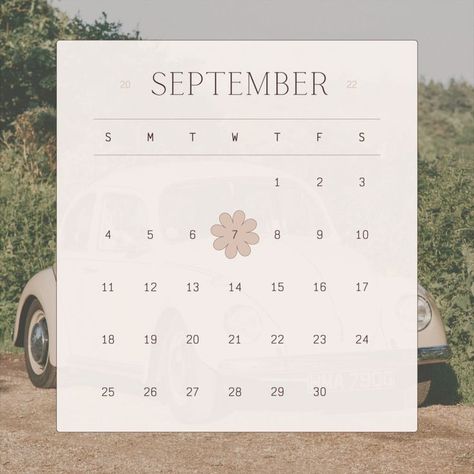 September Calendar 2022, September Birthday Month, Small Calendar, September Calendar, Phonics Song, Happy September, Calendar 2022, November Birthday, Happy Birthday Dear