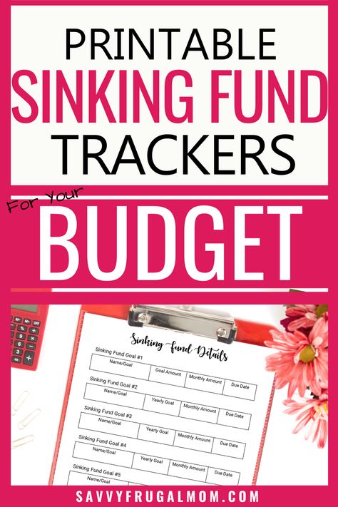 Sinking funds are an awesome way to help you save money in your budget. These printable sinking fund trackers will help you plan and keep track of your sinking fund progress and goals. Use these sinking fund printables in your budget! Visual savings tracker Sinking Funds Tracker Free Printable, Sinking Funds Printable Free, Sinking Fund, Money Printables, Tracker Free, Savings Goals, Money Plan, Save More Money, Saving Money Budget