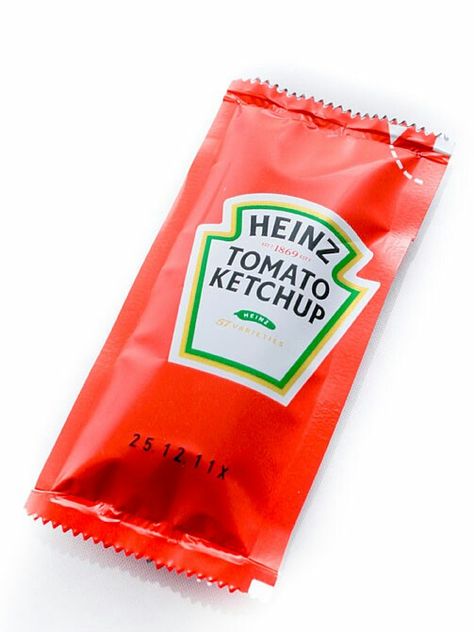 Ketchup Packet, Ketchup Packets, Ketchup Recipe, Heinz Tomato Ketchup, Heinz Ketchup, Icing Sheets, Tomato Ketchup, Tiny Things, Sachets