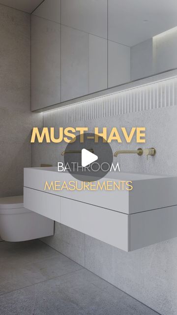 ARCHITECTURE | INTERIOR DESIGN EXPERTS on Instagram: "❗️MUST-HAVE BATHROOM MEASUREMENTS  📌@Jeneaulle.Renovations is on a mission to inspire and transform the notion that luxury homes are always expensive. We’ve shown that luxury is achievable even on a tight budget.  📌Follow us and discover how!  📌Would you like us to design your house? Send us a DM for project enquiries!   Home renovation, Renovation ideas, Renovation tips, Renovation projects Renovation services, Apartment renovation, DIY renovation, House renovation, Renovation planning, Interior design ideas, Modern interior design, Interior design tips, Home interior design, Interior design trends, Small space interior design, Interior design styles, Contemporary interior design, Interior design inspiration, Minimalist interior des Architectural Bathroom, Modern Bathroom Ideas Luxury, Small Luxury Bathroom Ideas, Upgrade Bathroom, Small Space Interior, Bathroom Inspo Interior Design, Design Your House, Bathroom Measurements, Minimalist Small Bathrooms